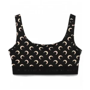 Summer Women's Sexy Backless Sports Bra Full Print Cross Design High-Waisted Crop Top Streetwear Fashion Vest