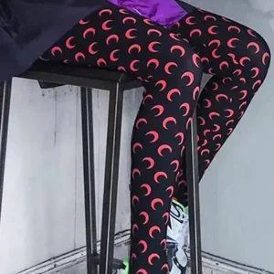 New Summer Casual Seamless Tight Thin Women's High Waisted Leggings Korean Fashionable Women Printed Elastic Jumpsuit